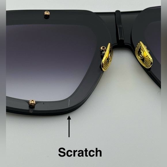 DITA Sunglasses with Black Frame and Gold Details - Picture 14 of 16